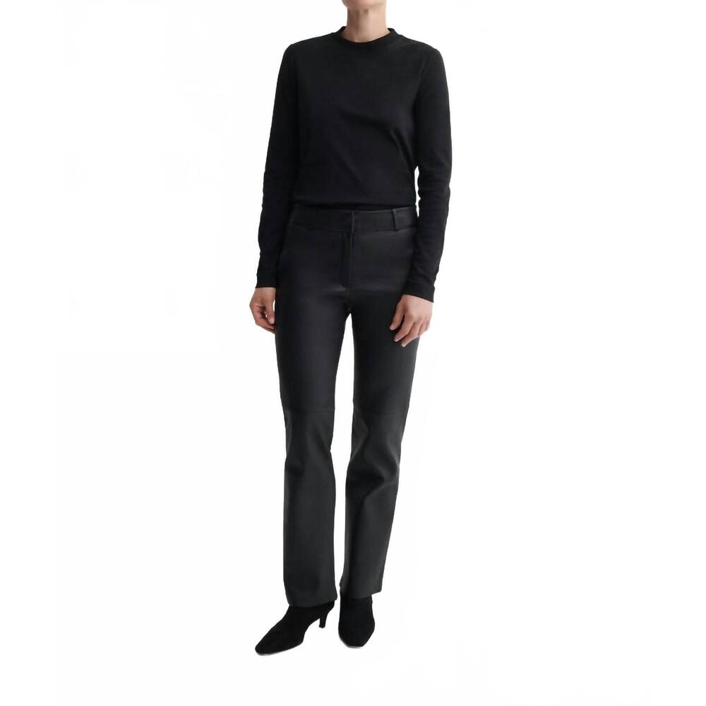 NEW ARMA jenna stretch leather trousers in black